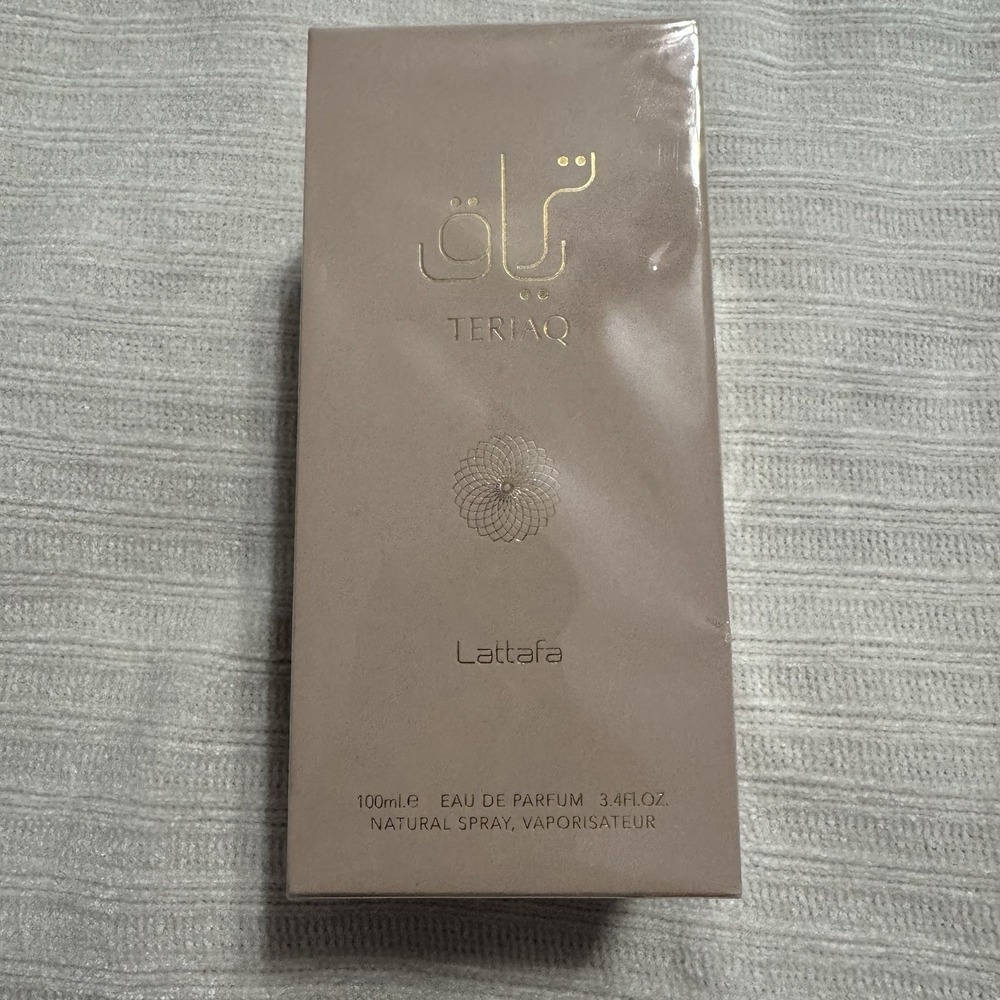 Lattafa Teriaq Eau De Parfum Unisex Fragrance New Sealed Box Arabic